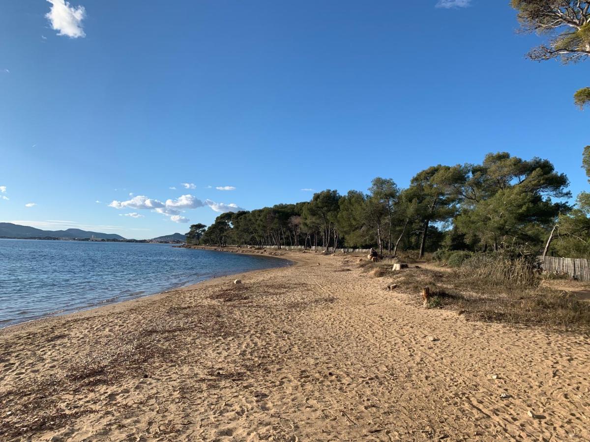 לה-לונד-לה-מורה T2 Climatise A L'Ile D'Or Avec Piscine Pres De La Plage מראה חיצוני תמונה