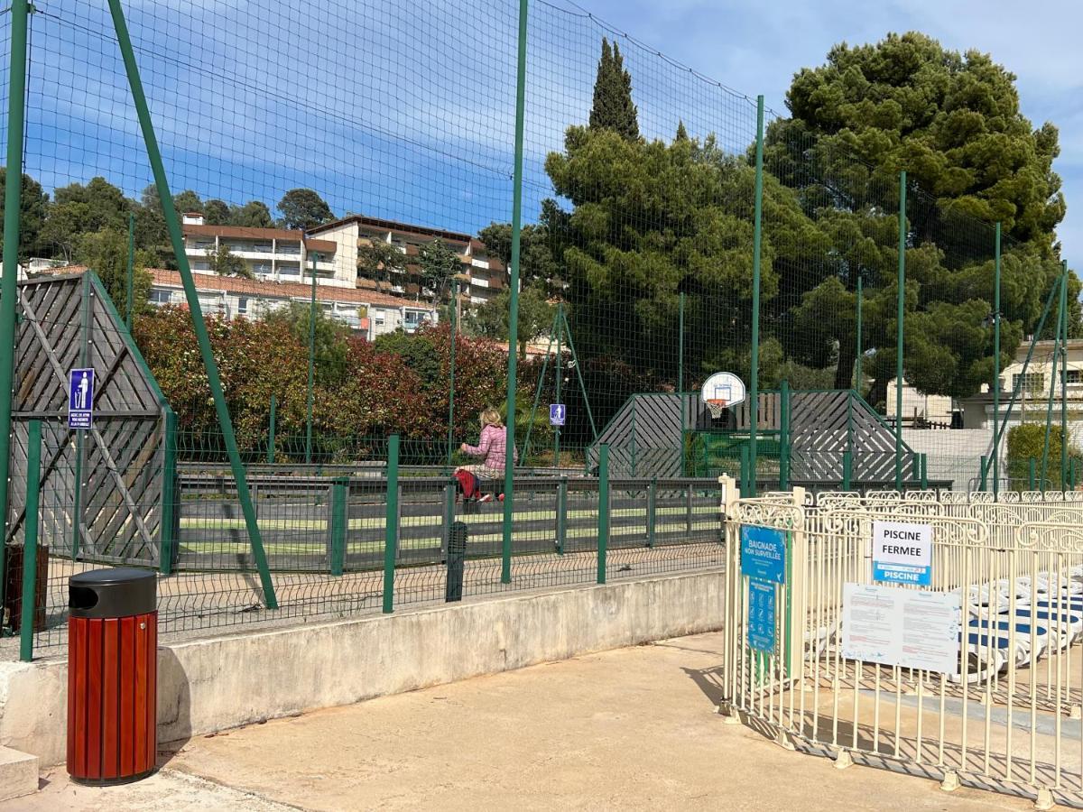 לה-לונד-לה-מורה T2 Climatise A L'Ile D'Or Avec Piscine Pres De La Plage מראה חיצוני תמונה